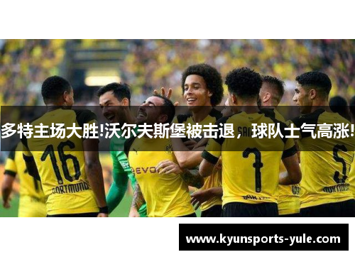 多特主场大胜!沃尔夫斯堡被击退，球队士气高涨!